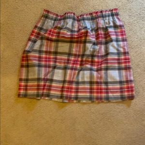 women’s j crew mini skirt